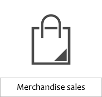 Merchandise sales