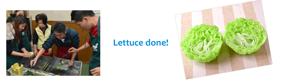 Lettuce done!